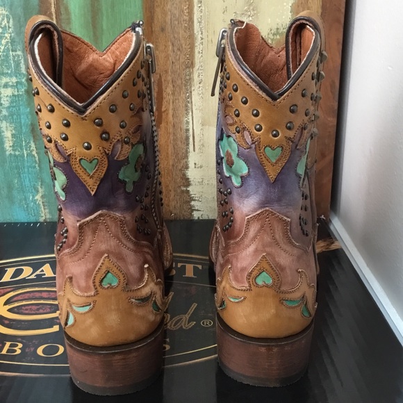 Dan Post Desert Roses Boots NIB - Picture 7 of 10